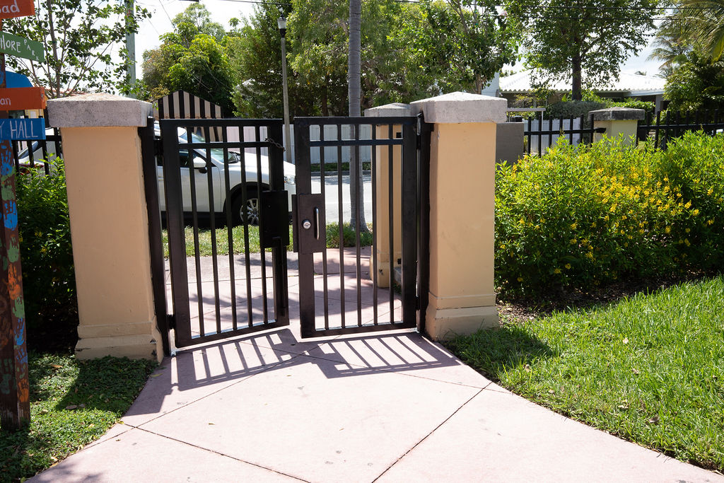 Crespi Park - current entrance gate