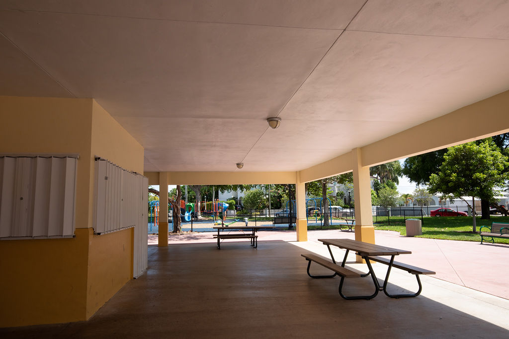 Stillwater Park - current pavillion, internal