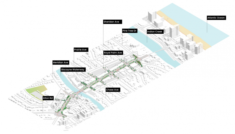 Project map boundaries, AECOM