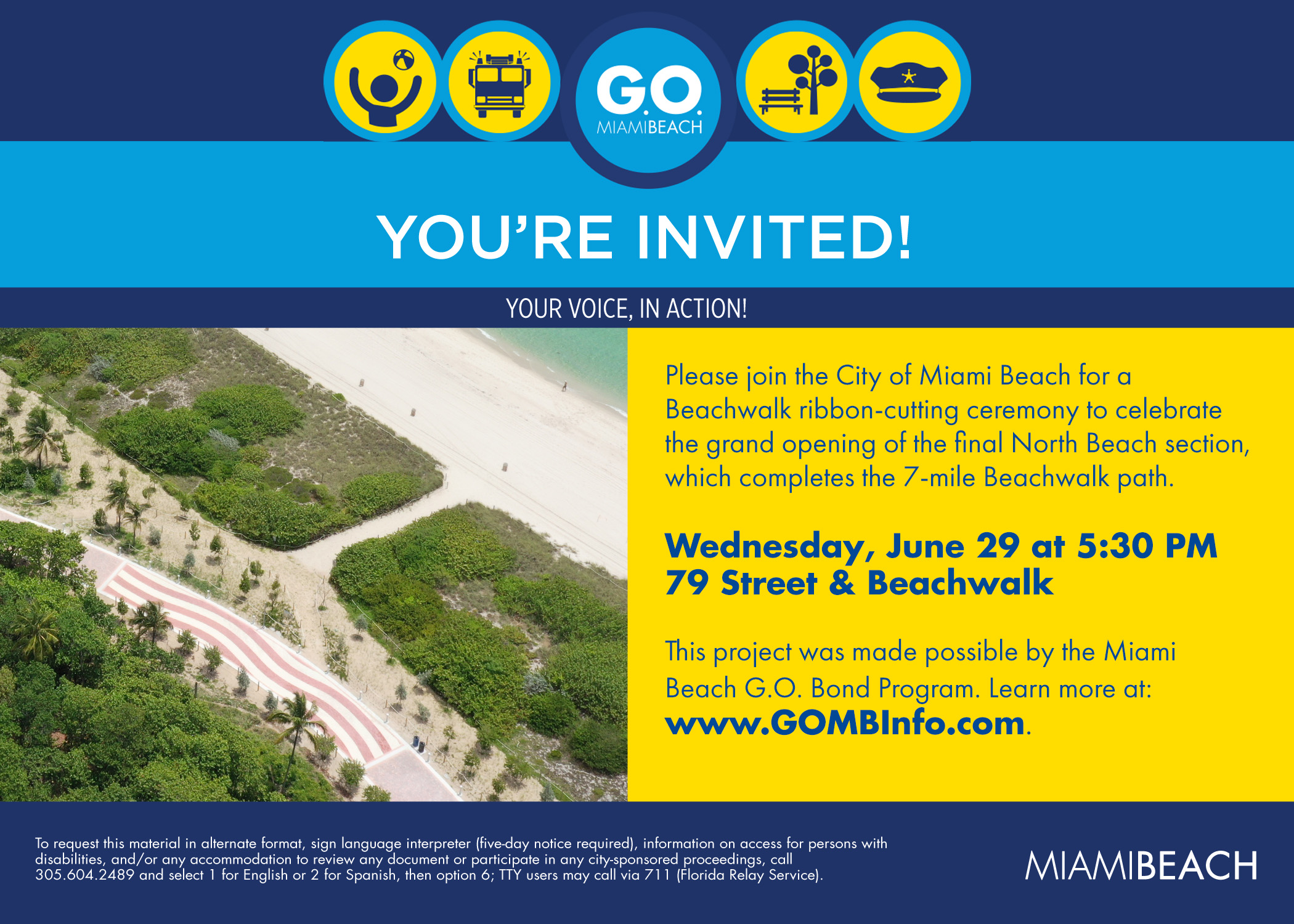 GO Bond Invitation NoBe Beachwalk2